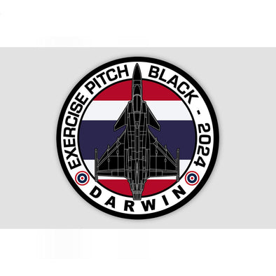 ROYAL THAI AIR FORCE GRIPEN PITCH BLACK 2024 Sticker