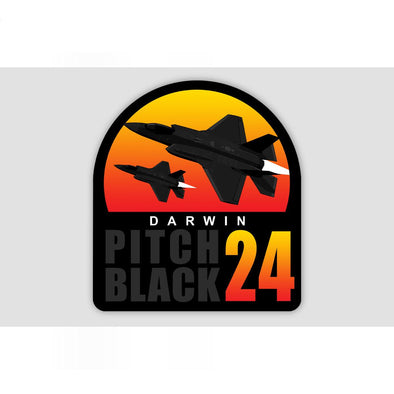 PITCH BLACK 2024 LIGHTNING Sticker