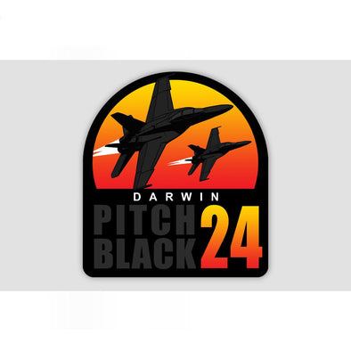 PITCH BLACK 2024 HORNET Sticker