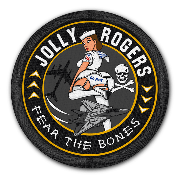 JOLLY ROGERS F-14 TOMCAT PATCH