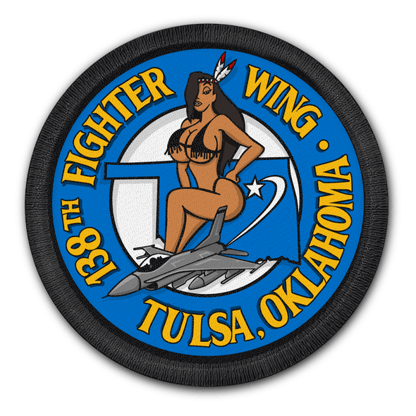 138th FIGHTER WING, TUSLA PATCH