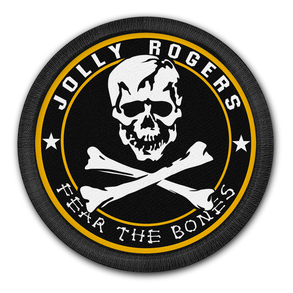 JOLLY ROGERS 'FEAR THE BONES' PATCH