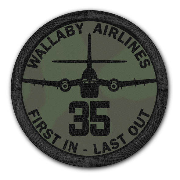 35 SQUADRON WALLABY AIRLINES CARIBOU PATCH