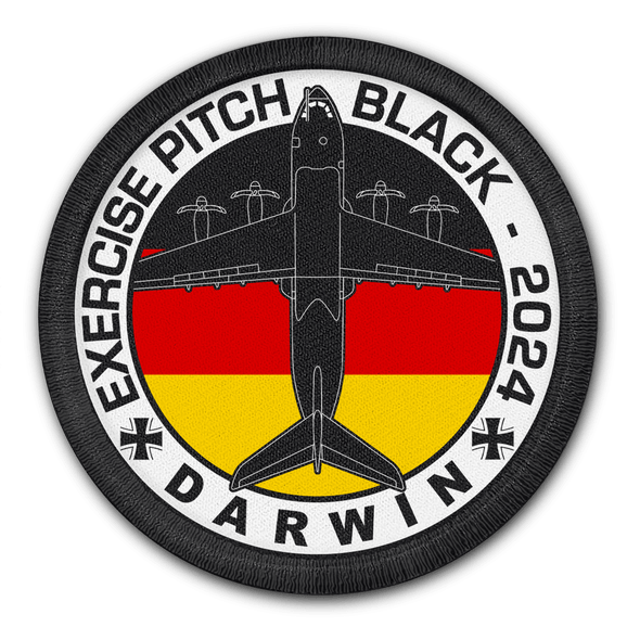 GERMAN AIR FORCE A400M PITCH BLACK 2024 PATCH