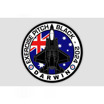 RAAF F-35 LIGHTNING PITCH BLACK 2024 Sticker