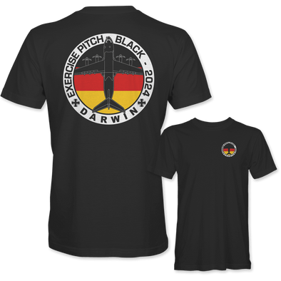 GERMAN AIR FORCE A400M PITCH BLACK 2024 T-Shirt