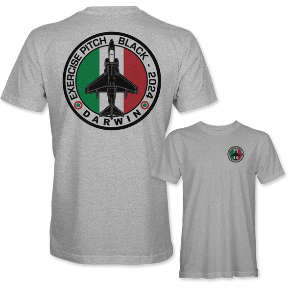 ITALIAN AIR FORCE HARRIER PITCH BLACK 2024 T-Shirt