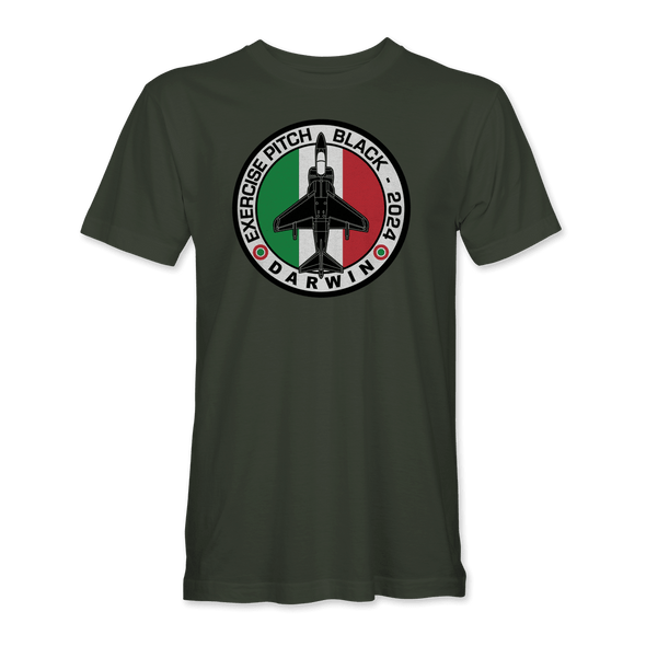 ITALIAN AIR FORCE HARRIER PITCH BLACK 2024 T-Shirt