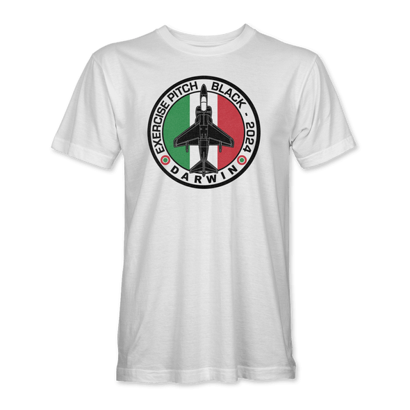 ITALIAN AIR FORCE HARRIER PITCH BLACK 2024 T-Shirt