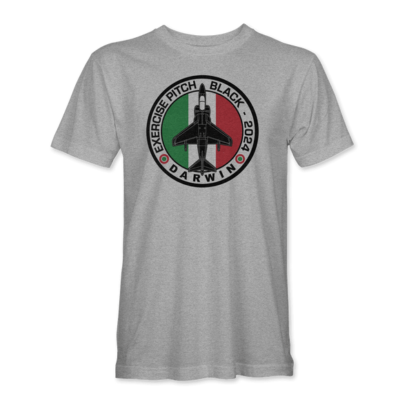 ITALIAN AIR FORCE HARRIER PITCH BLACK 2024 T-Shirt