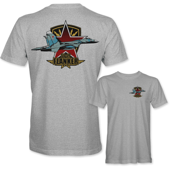 SU-27 FLANKER T-Shirt - Mach 5