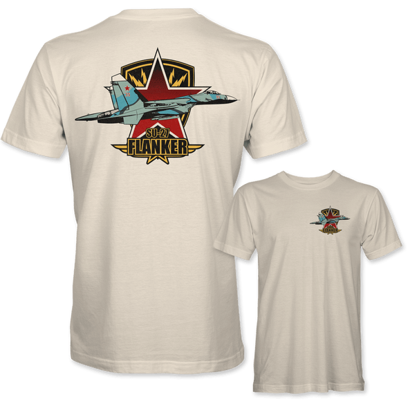 SU-27 FLANKER T-Shirt - Mach 5