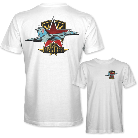 SU-27 FLANKER T-Shirt - Mach 5