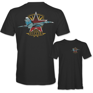 SU-27 FLANKER T-Shirt - Mach 5