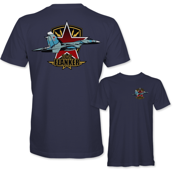 SU-27 FLANKER T-Shirt - Mach 5