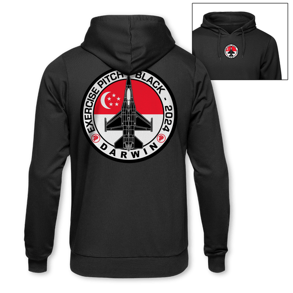 REPUBLIC OF SINGAPORE AIR FORCE F-16 PITCH BLACK 2024 Hoodie