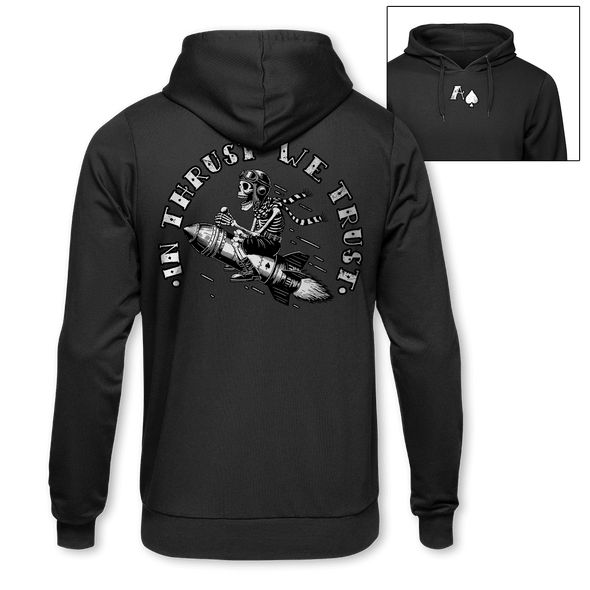 IN THRUST WE TRUST Hoodie - Mach 5