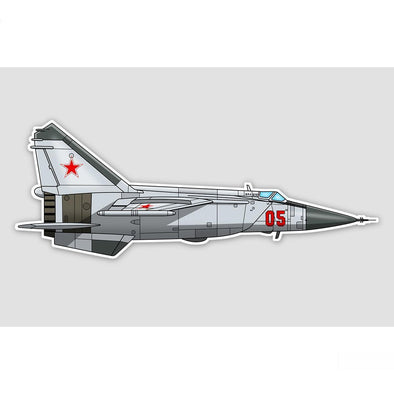 MIG-25 TOON Sticker