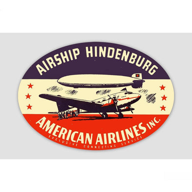 AMERICAN AIRLINES AIRSHIP Sticker