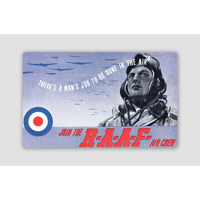 RAAF 'A MAN'S JOB' Sticker