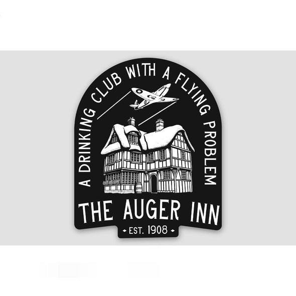 THE AUGER INN Sticker