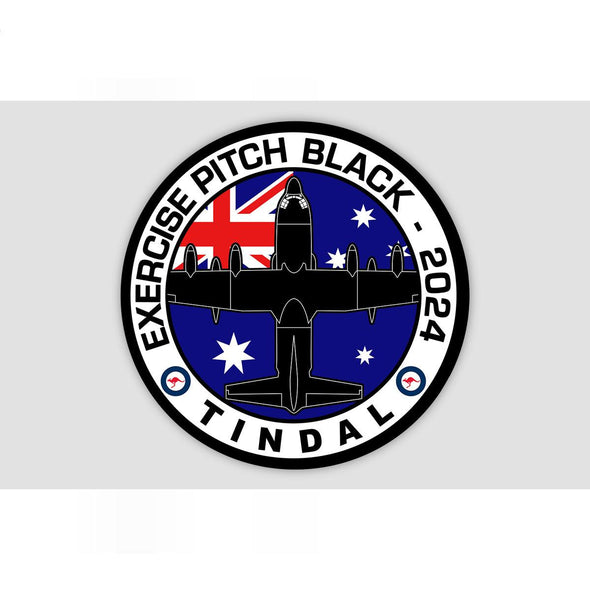 RAAF C-130 HERCULES PITCH BLACK 2024 Sticker