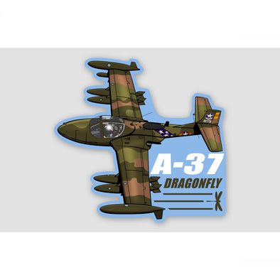 A-37 DRAGONFLY Sticker