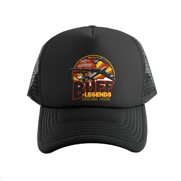 B-52 BUFF 'LEGENDS NEVER DIE' Trucker Cap