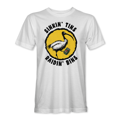 BIN CHICKEN 'SINKIN TINS RAIDIN BINS' T-Shirt