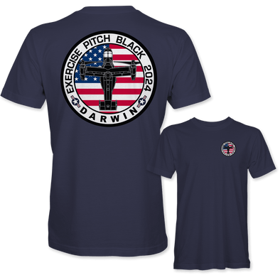 USMC MV-22 OSPREY PITCH BLACK 2024 T-Shirt