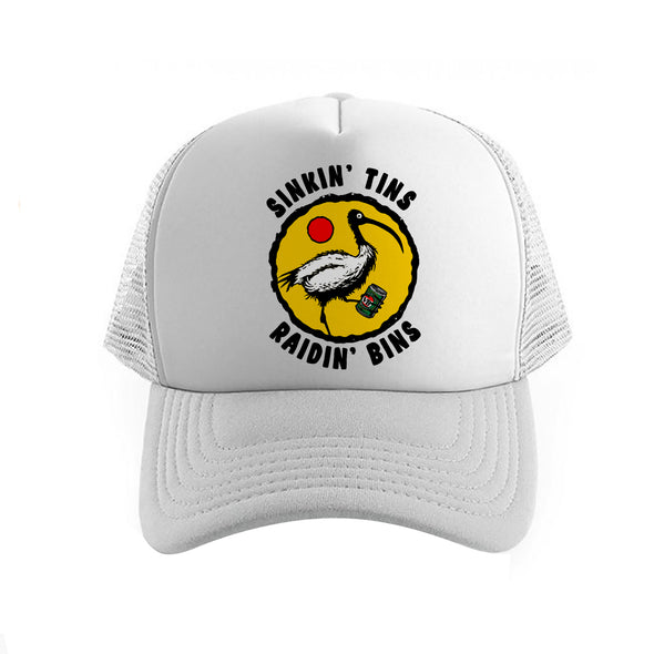 BIN CHICKEN 'SINKIN TINS RAIDIN BINS' Trucker Cap