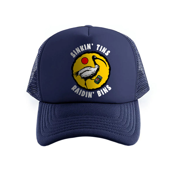 BIN CHICKEN 'SINKIN TINS RAIDIN BINS' Trucker Cap