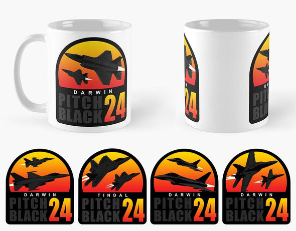 PITCH BLACK 2024 SUNSET MUG