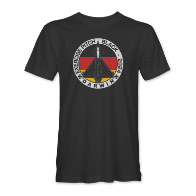 GERMAN AIR FORCE TYPHOON PITCH BLACK 2024 T-Shirt