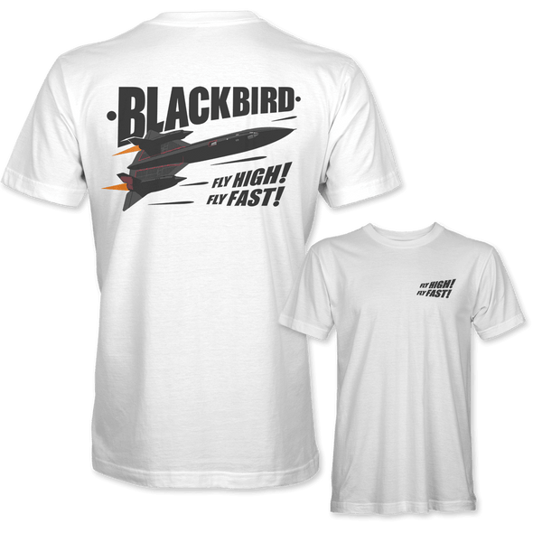 SR-71 BLACKBIRD T-Shirt - Mach 5