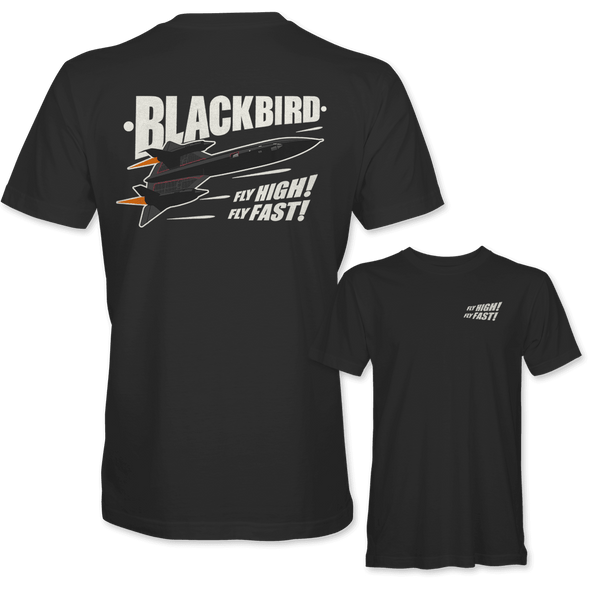 SR-71 BLACKBIRD T-Shirt - Mach 5